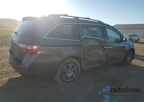 2011 Honda Odyssey Exl из США, поврежденный, VIN 5FNRL5H64BB095395